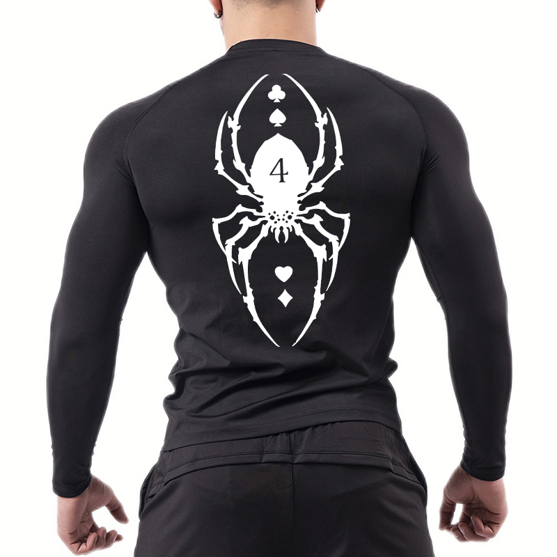 Spider Print Compression Shirt – обзор и цена Base Layer Top