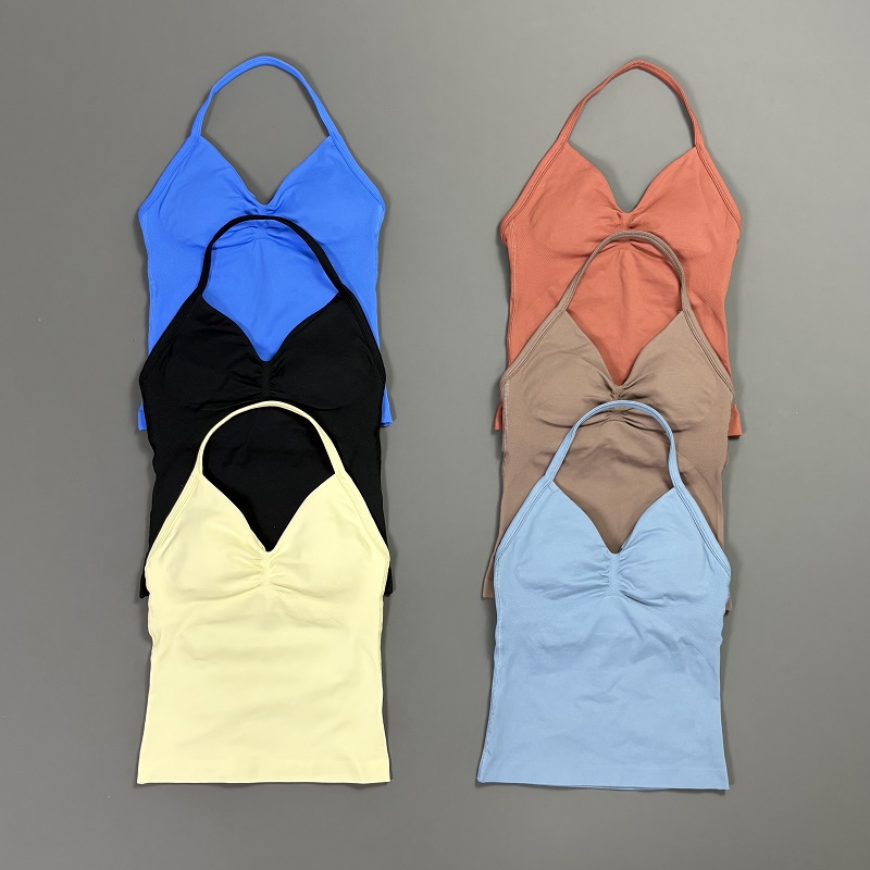 Sports Tank Top Women Halter V – обзор и цена Suspender Tank Top