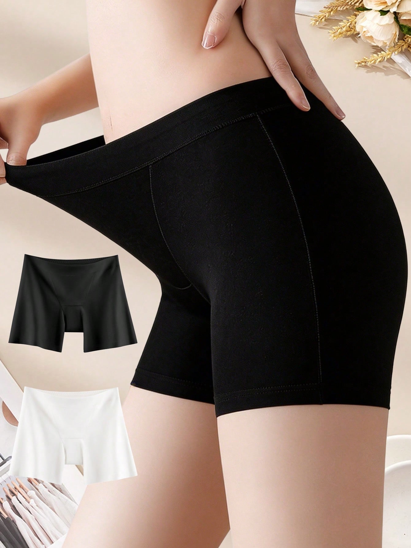 2PCS Cotton Safety Women's Sho – обзор и цена Boxer Brief Pack Cotton