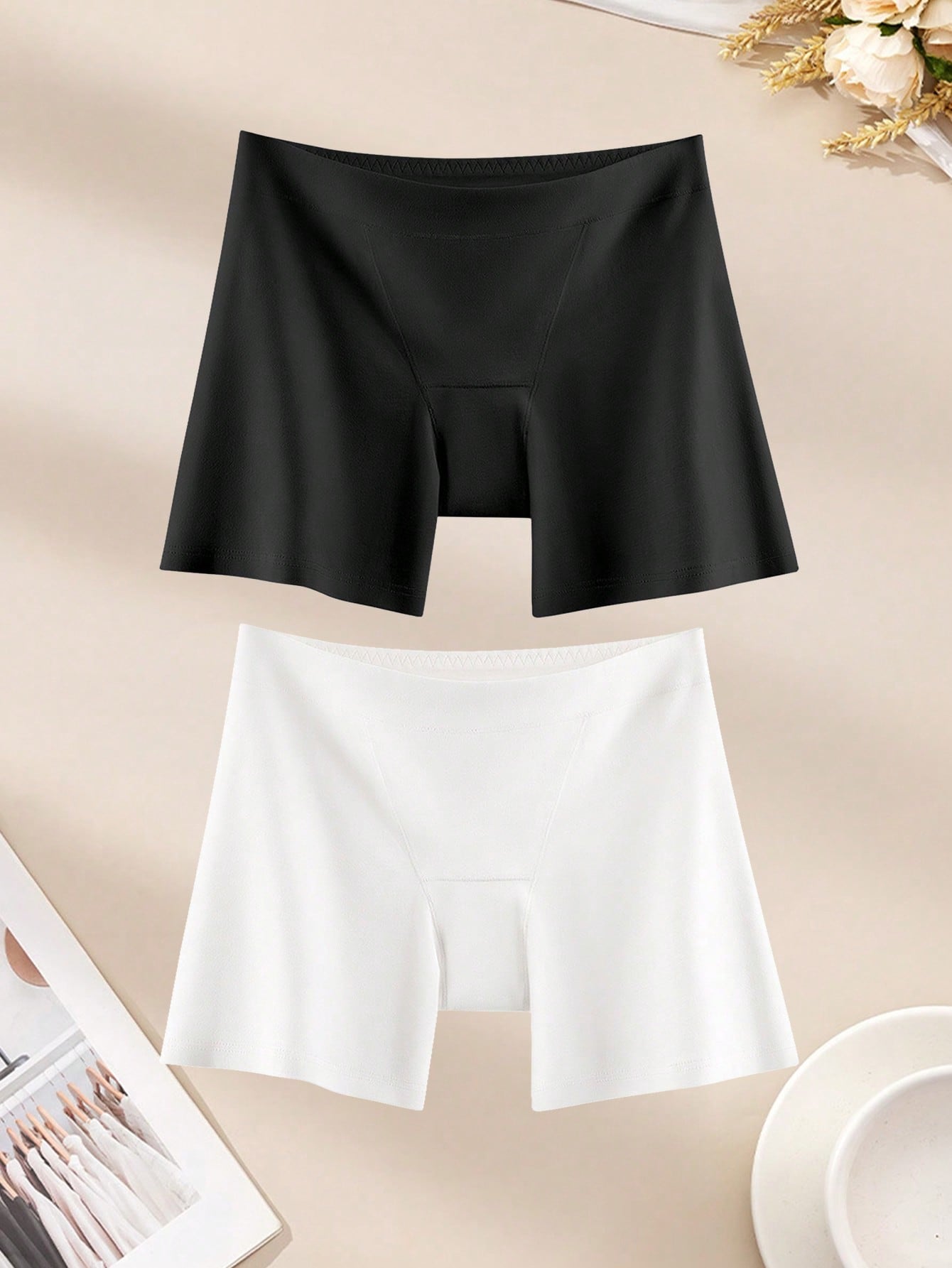 2PCS Cotton Safety Women's Sho – обзор и цена Boxer Brief Pack Cotton