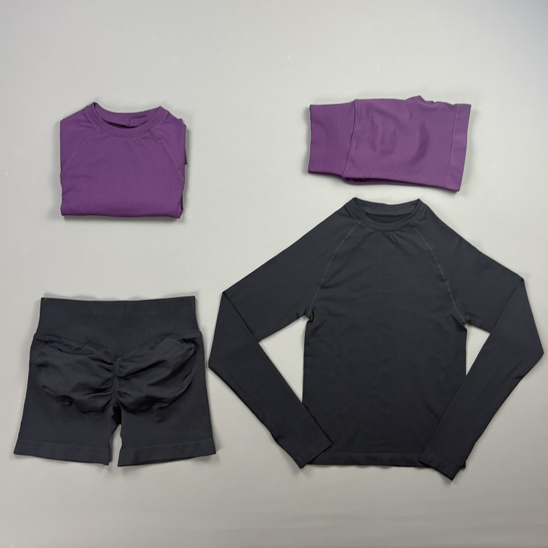 2 Piece Gym Set Women Raglan L – обзор и цена Compression Shorts Athletes