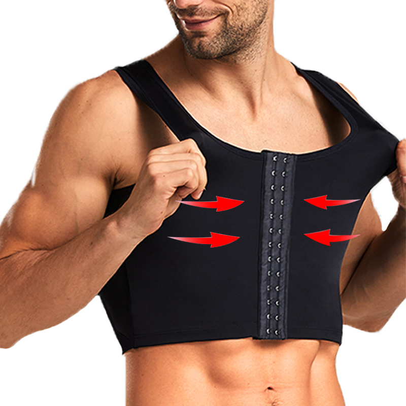 Men's Compression Corset Vest  – обзор и цена Sleeveless Undershirt