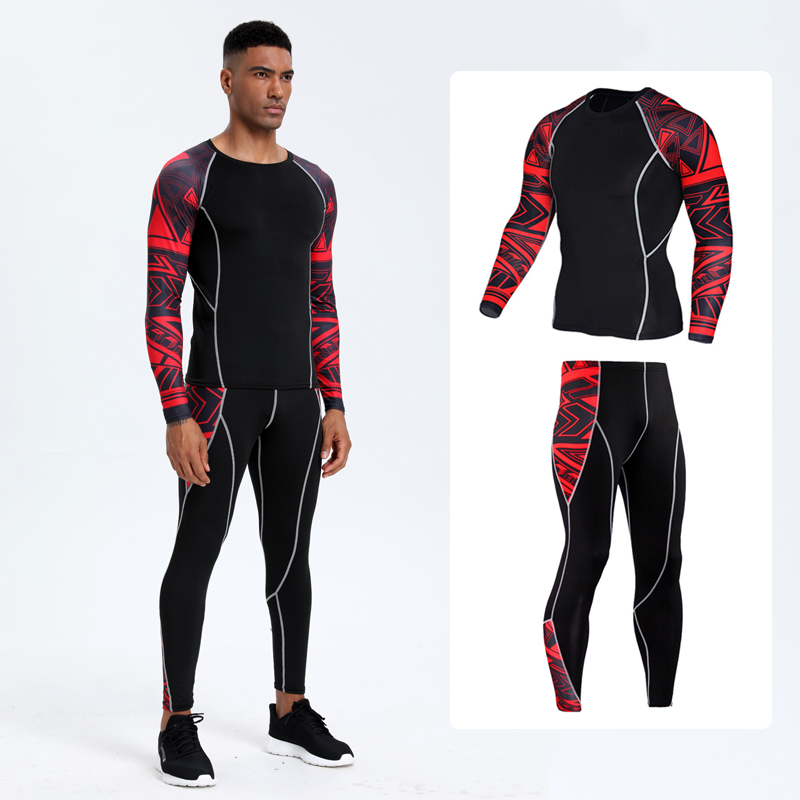 Men's PRO Sports Fitness Suit: – обзор и цена T Shirt Tight Fit