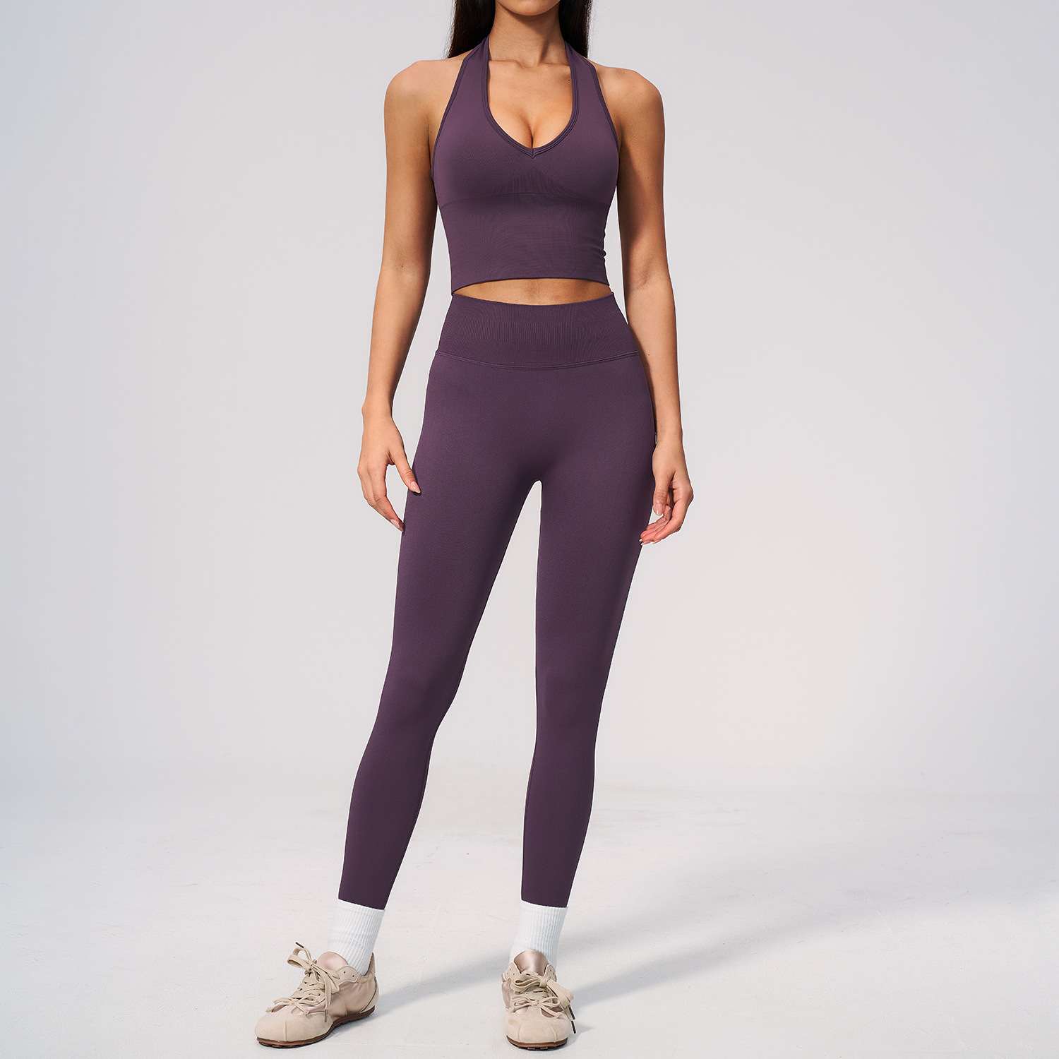 Seamless Yoga Suit 2PCS Women  – обзор и цена Compression Shorts Athletes