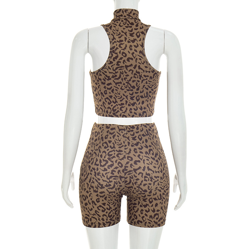 Leopard Print Ribbed Slim 2 Pi – обзор и цена Tank Top Ribbed