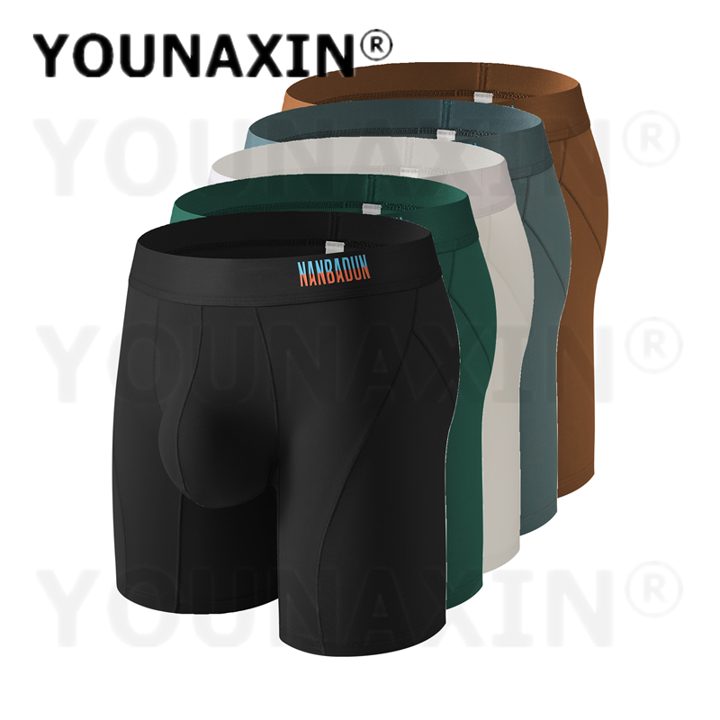 5 Pieces Men's Extended Leg Bo – обзор и цена Long Leg Trunk Men