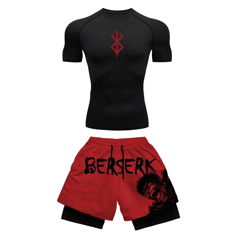 Anime 3D Printed Men's Compres – обзор и цена Compression Shorts Athletes