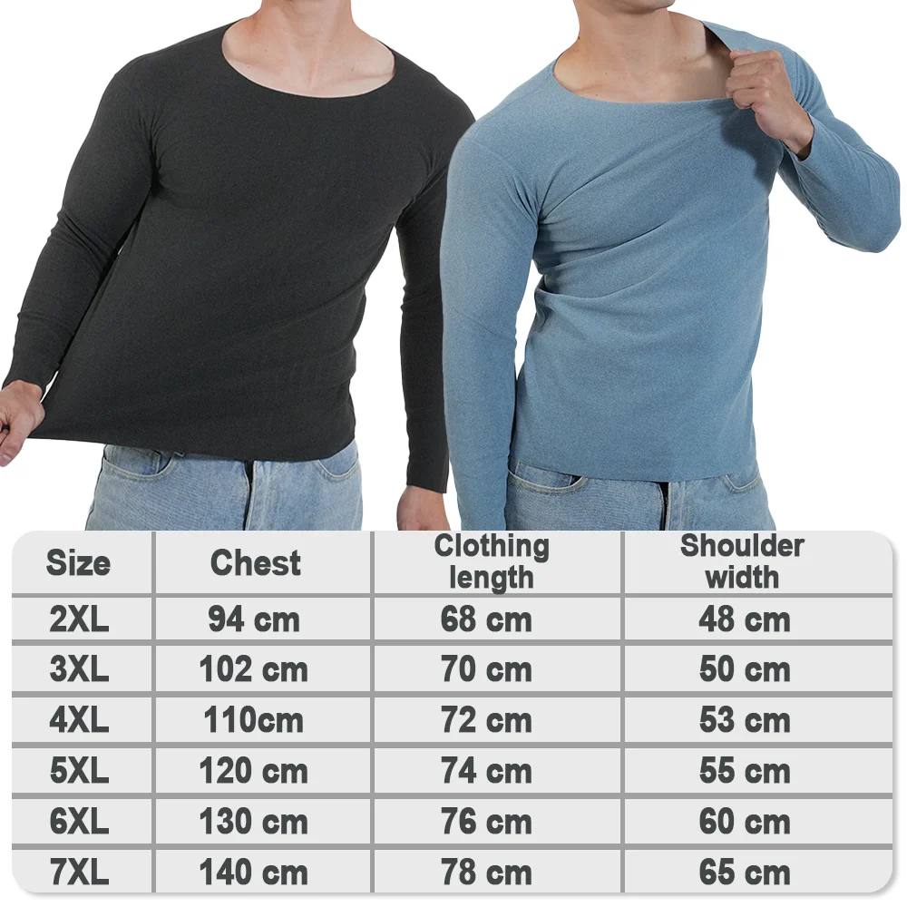 Men Thermal Underwear Long Sle – обзор и цена Undershirt Crew Neck