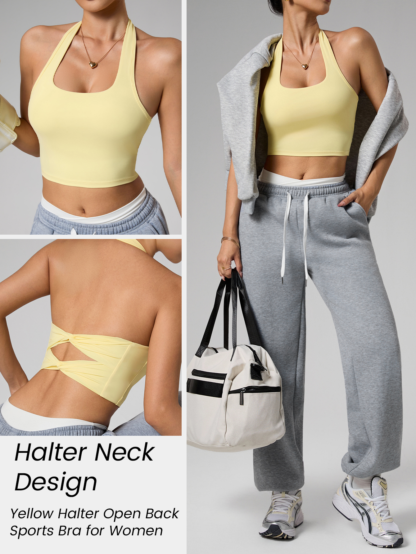 Women's Double Bowknot Halter  – обзор и цена Suspender Tank Top