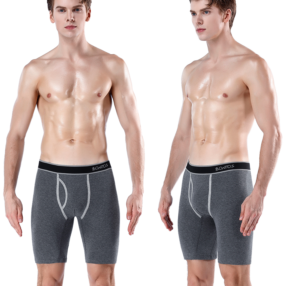 5pcs Long Boxer Mens Boxer Sho – обзор и цена Boxer Brief Pack Cotton