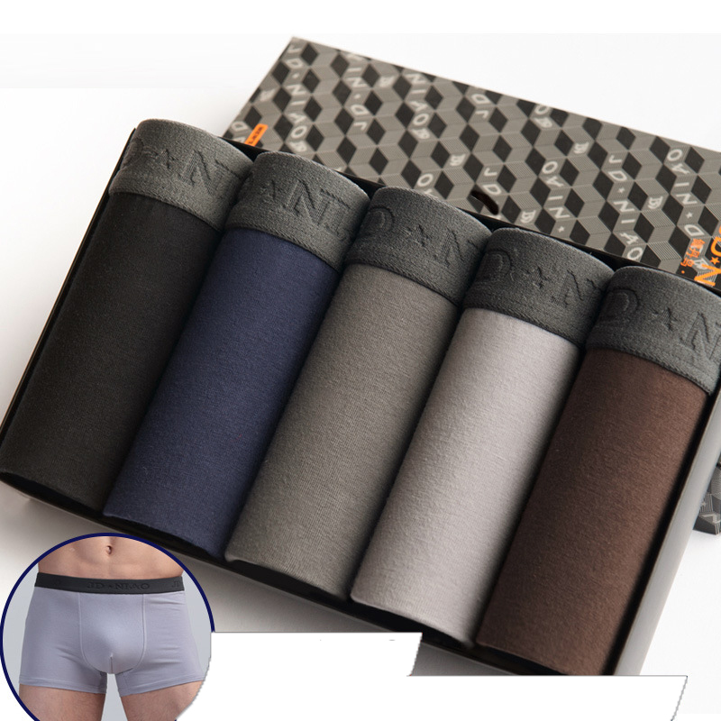 5Pcs/lot Men Underwear Cotton  – обзор и цена Multi Pack Underwear