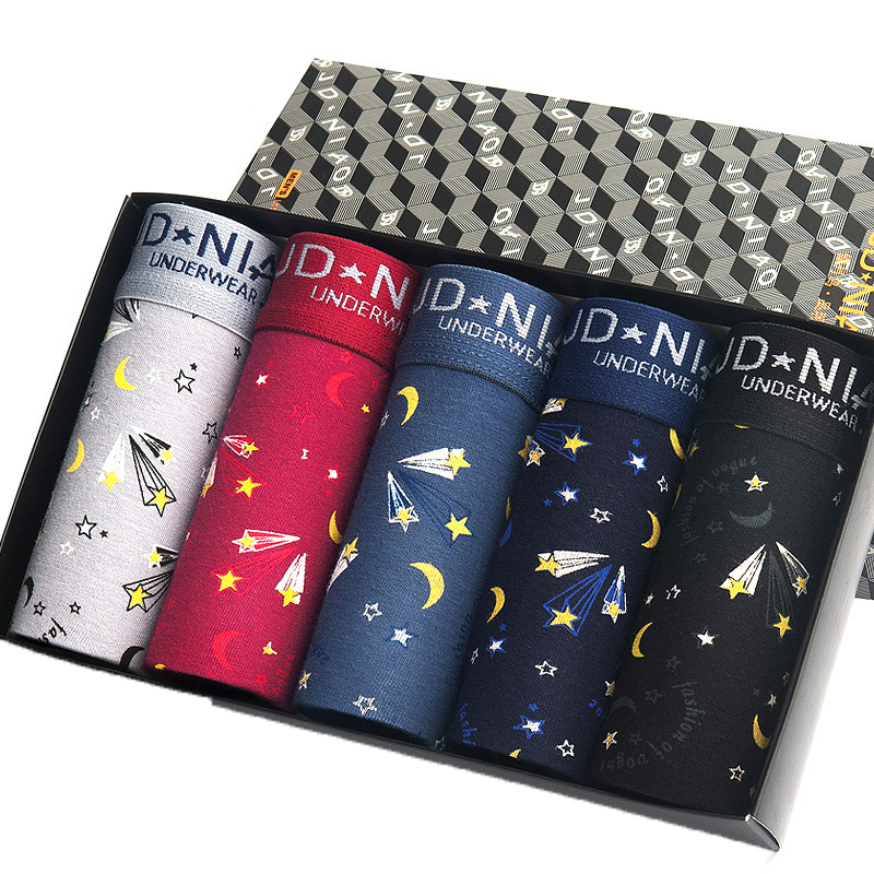 5Pcs/lot Men Underwear Cotton  – обзор и цена Multi Pack Underwear