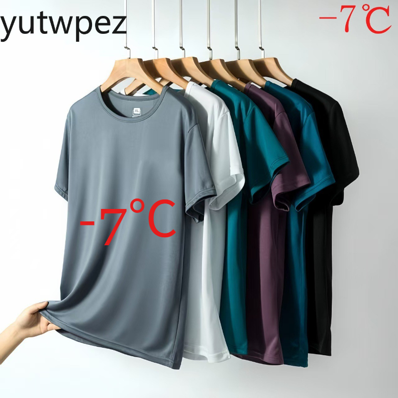 Summer Ice Silk Men T Shirt Sh – обзор и цена T Shirt Tight Fit