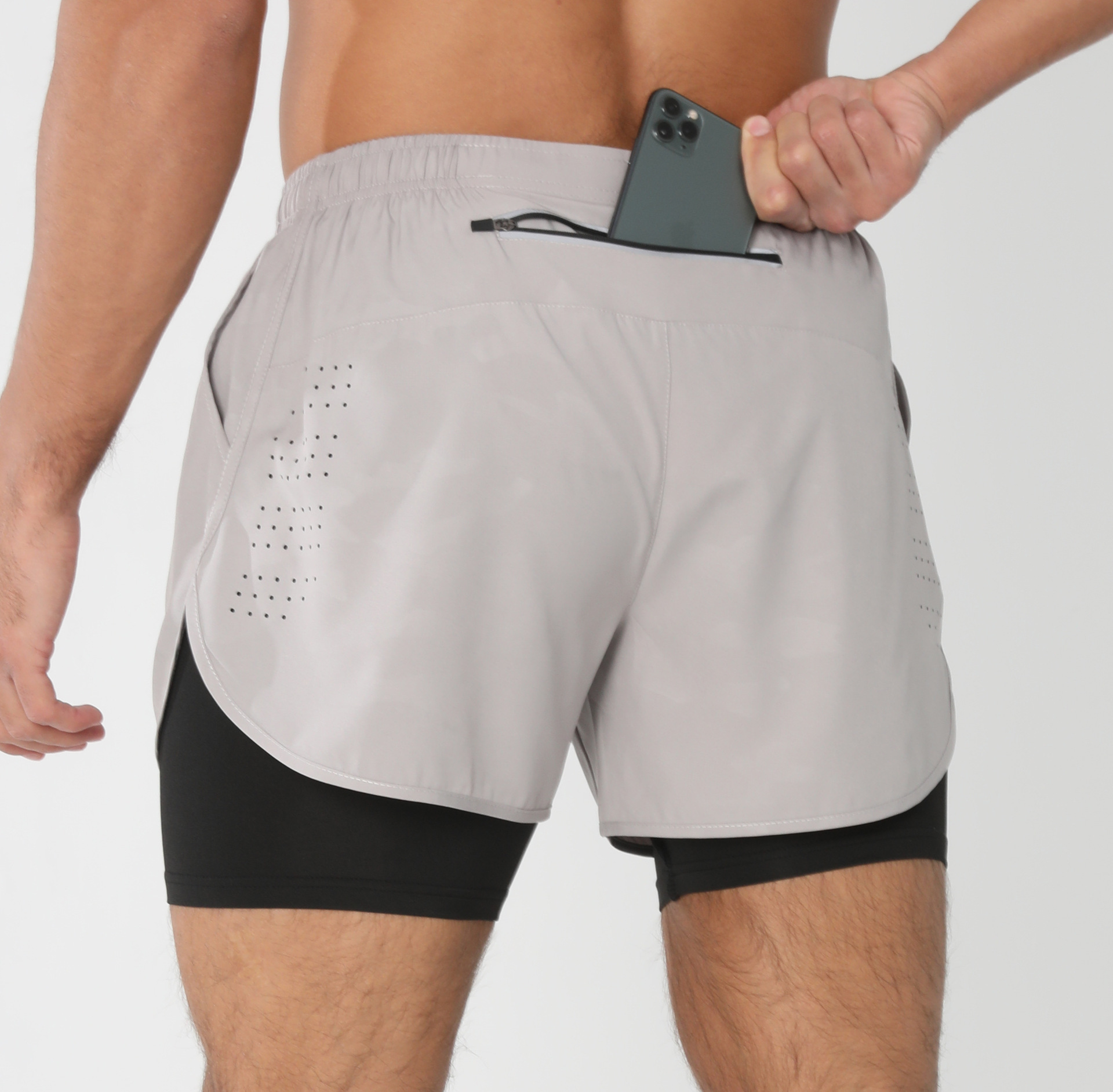 Men 2 in 1 Compression Liner S – обзор и цена Compression Shorts Athletes