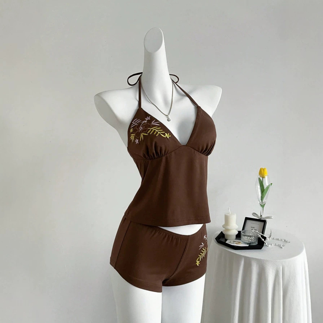 New Women's Summer Brown Tank  – обзор и цена Suspender Tank Top